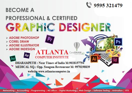 Graphic Design Training Course in Nagpur, Graphic Design Courses Details, Graphics  Designing Course in Nagpur-Atlanta Computer Institute
